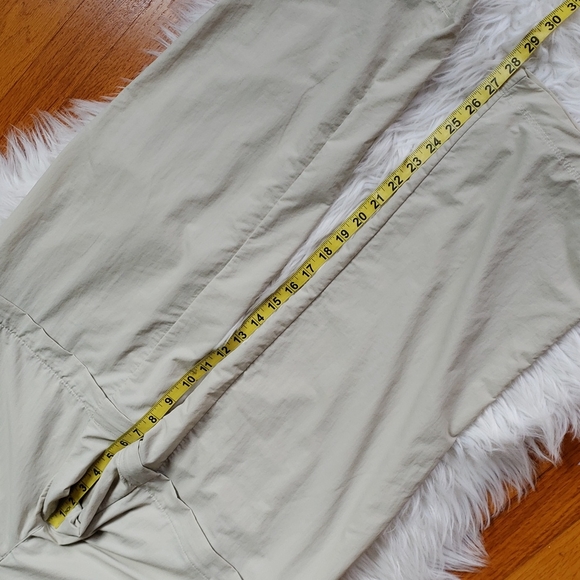 White Sierra Women Convertible Hiking Pants, Stone Color, Size M - Picture 10 of 13